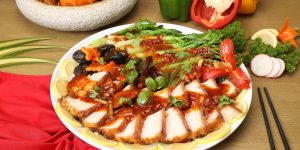 plat de porc croustillant